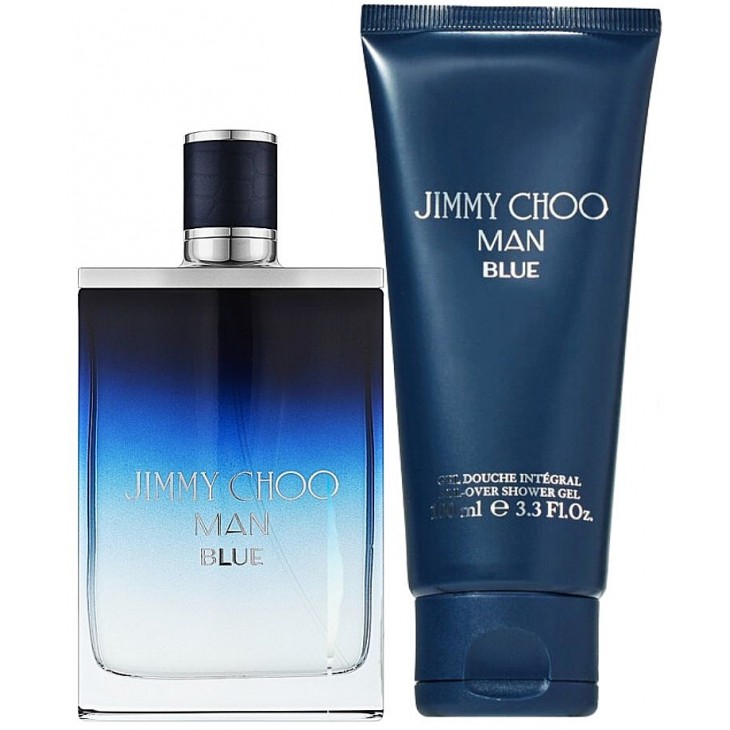 Set Cadou Jimmy Choo Man Blue EDT 50 ml + Gel de duș 100 ml