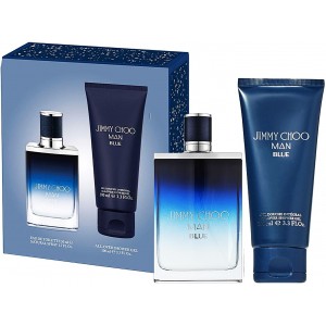 Set Cadou Jimmy Choo Man Blue EDT 50 ml + Gel de duș 100 ml