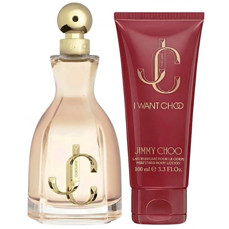 Set Cadou Jimmy Choo I Want Choo EDP 60 ml + Lotiune de Corp 100 ml