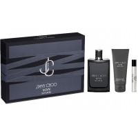 Set Cadou Jimmy Choo Man Intense EDT 100ml + Travel Spray EDT 7.5ml + Gel de duș 100 ml