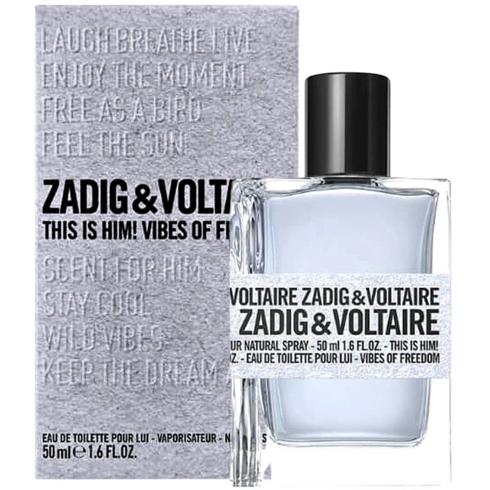 Zadig & Voltaire This Is Him! Vibes Of Freedom Eau de Toilette 50 ml