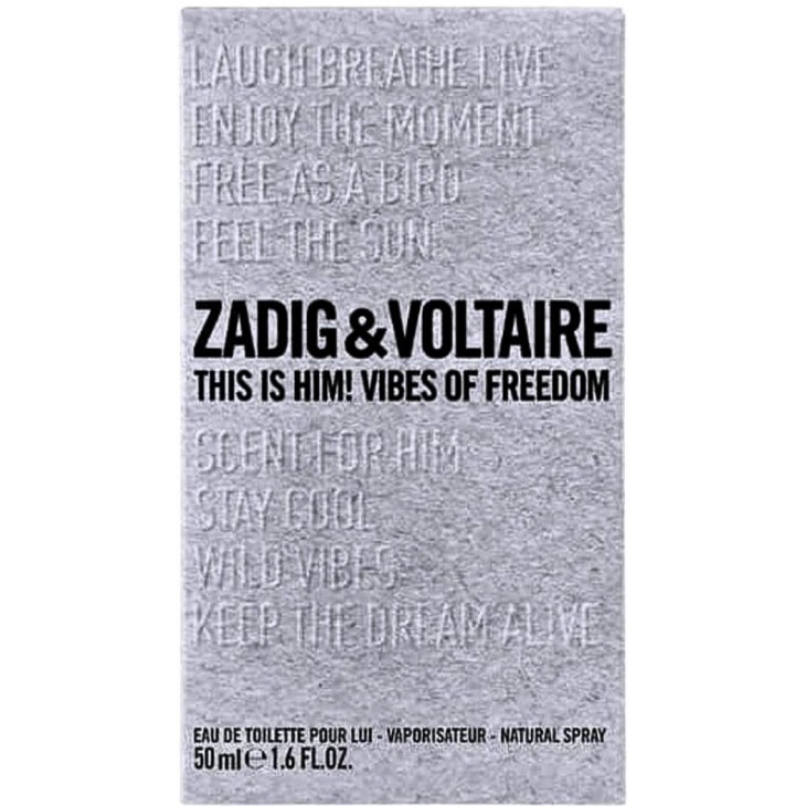 Zadig & Voltaire This Is Him! Vibes Of Freedom Eau de Toilette 50 ml