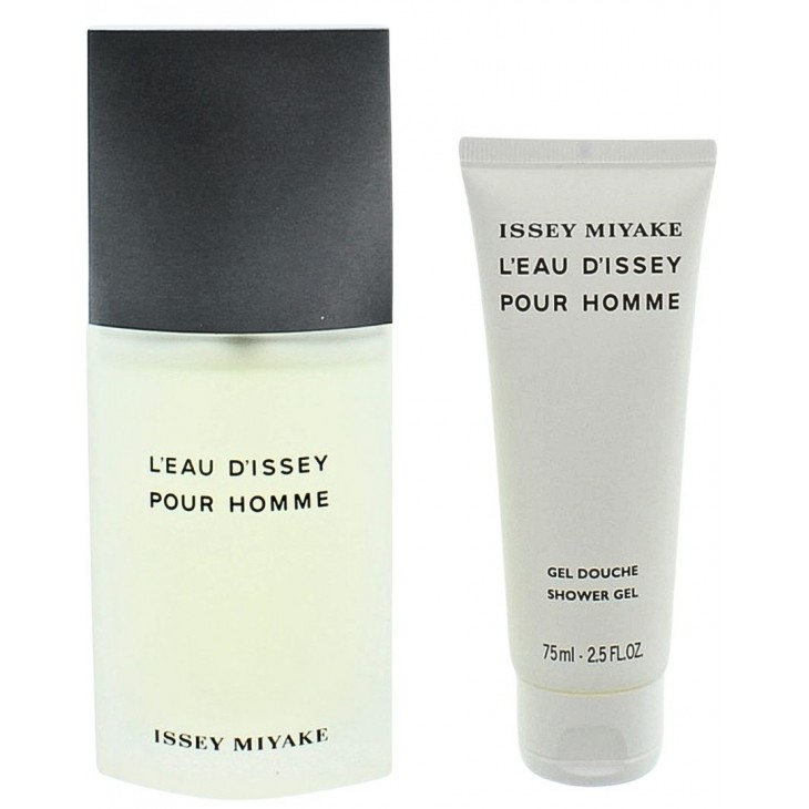 Set Cadou Issey Miyake L'Eau D'Issey Pour Homme  EDT 75 ml + Gel de de Duş 50 ml