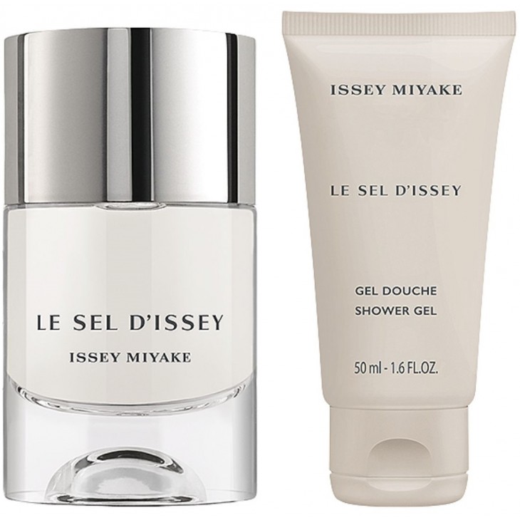 Set Cadou Issey Miyake Le Sel D'Issey EDT 50 ml + Gel de Duș 50 ml