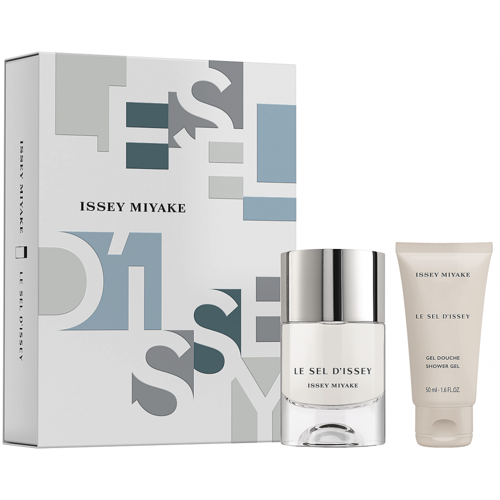Set Cadou Issey Miyake Le Sel D'Issey EDT 50 ml + Gel de Duș 50 ml