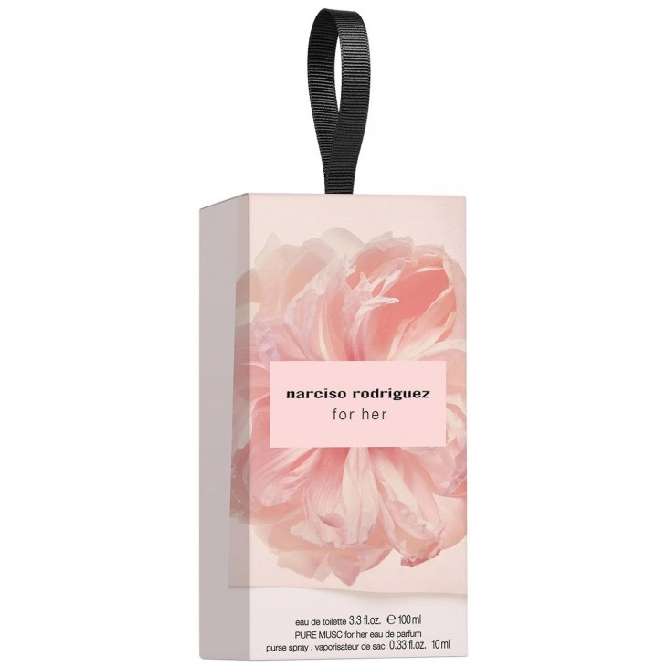Set Cadou Narciso Rodriguez For Her EDT 100 ml + Miniatură Pure Musc EDP 10 ml