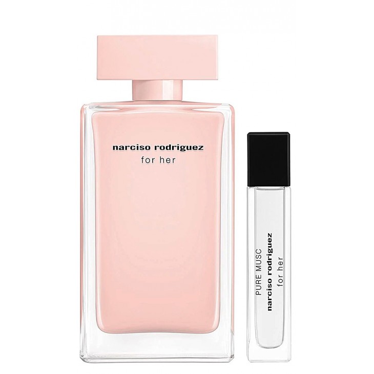 Set Cadou Narciso Rodriguez For Her EDP 100 ml + Miniatură Pure Musc EDP 10 ml