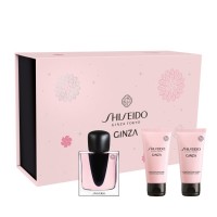 Set Cadou Shiseido Ginza Holiday EDP 50 ml + Loțiune De Corp Parfumată 50 ml +  Cremă De Mâini Parfumată 50 ml
