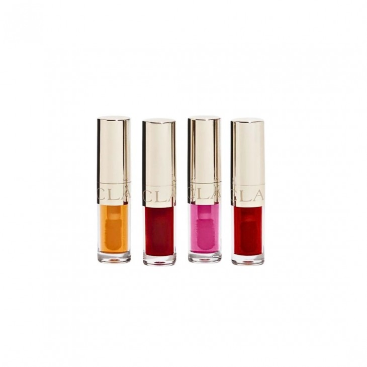 Set Cadou Clarins Radiant Glowy Lips Oil Collection Xmas 23
