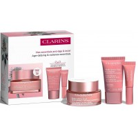 Set Cadou Clarins Multi-Active Cremă De Zi Multi-Activă 50 ml + Cremă De Noapte Multi-Activă 15 ml + Perfectiator De Buze Natural #01 ROSE SHIMMER 5 ml