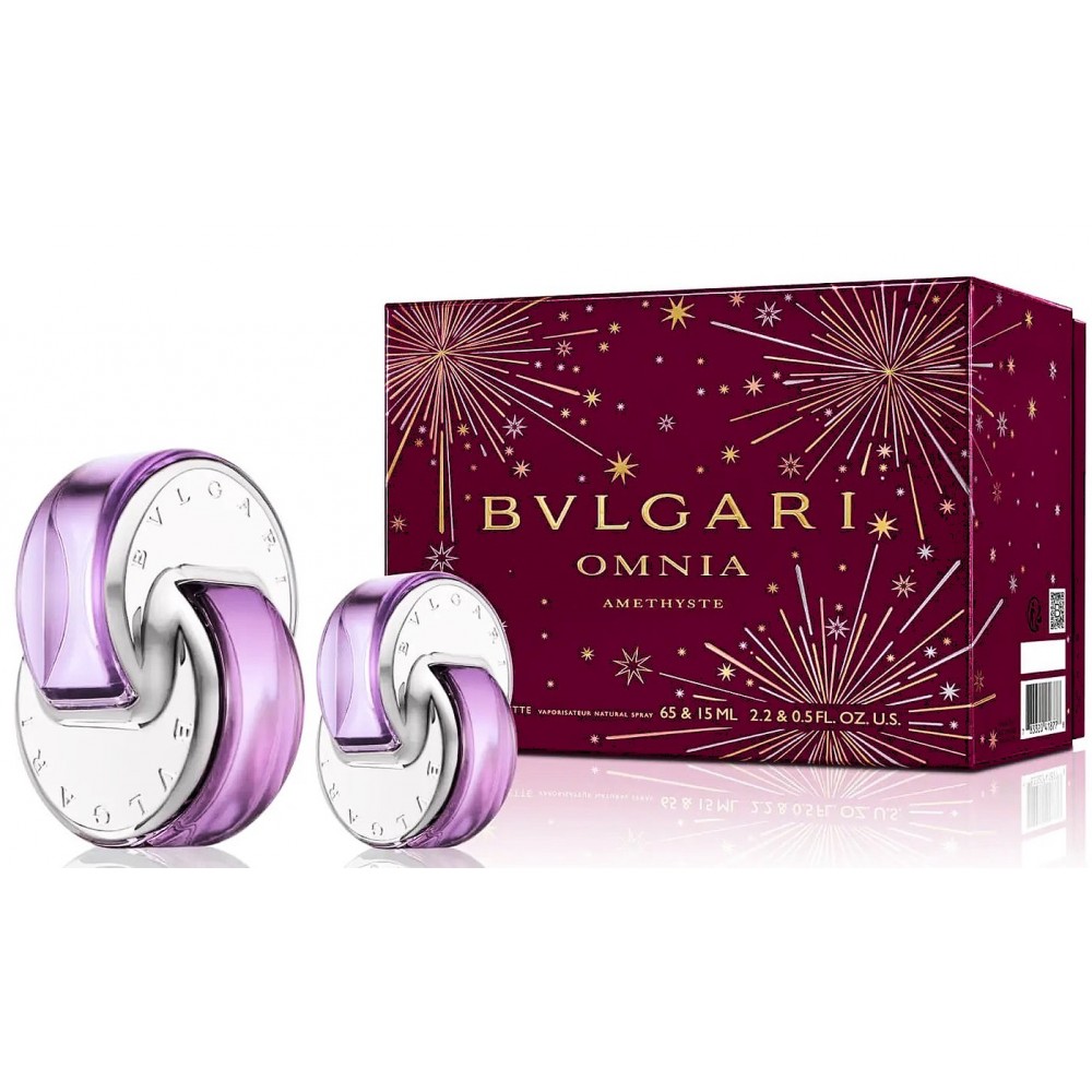 Set Cadou Bvlgari Omnia Amethyste EDT 65 ml + Travel Spray EDT 15 ml