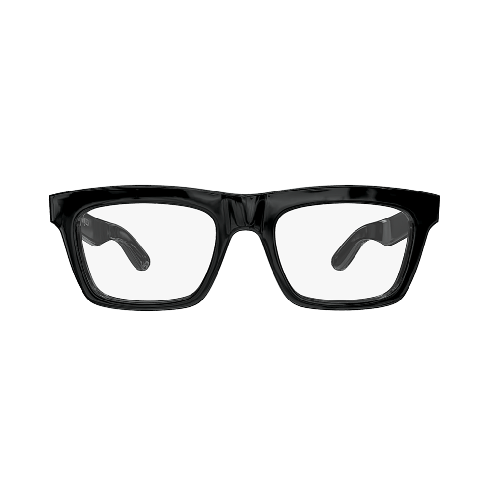 Alexander McQueen AM0423O-001 – Rame de vedere Bărbați, Negru, Pătrate