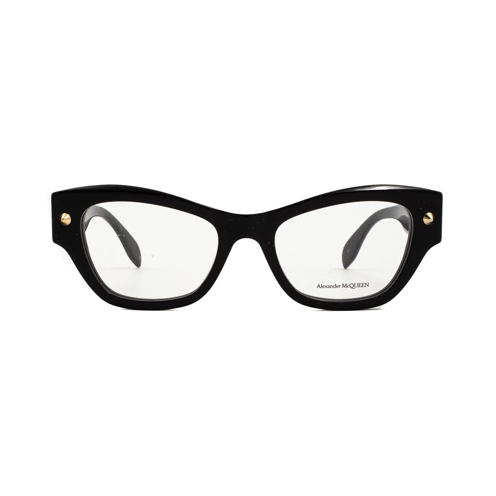 Alexander McQueen AM0429O-001 – Rame de vedere Femei, Negru, Butterfly