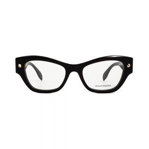 Alexander McQueen AM0429O-001 – Rame de vedere Femei, Negru, Butterfly