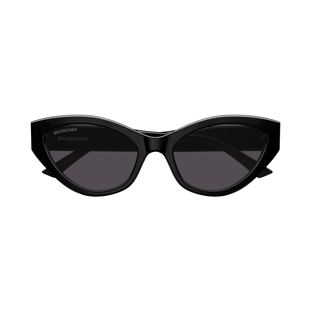 Balenciaga BB0306S-001 – Ochelari de soare Femei, Negru, Oversize, 57