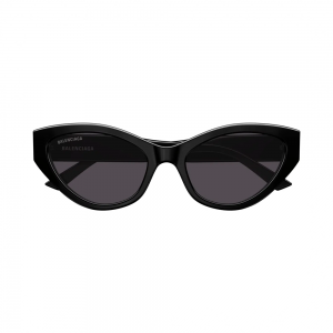 Balenciaga BB0306S-001 – Ochelari de soare Femei, Negru, Oversize, 57