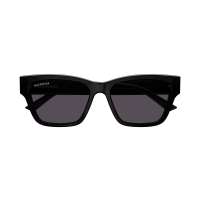 Balenciaga BB0307SA-001 – Ochelari de soare Femei, Negru, Pătrați, 56