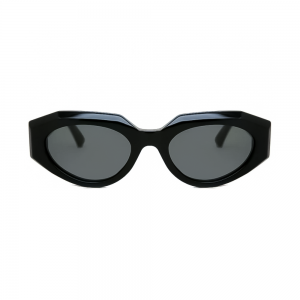 Bottega Veneta BV1031S 001 52 – Ochelari de soare damă, Negri, Cat-Eye, 52 mm