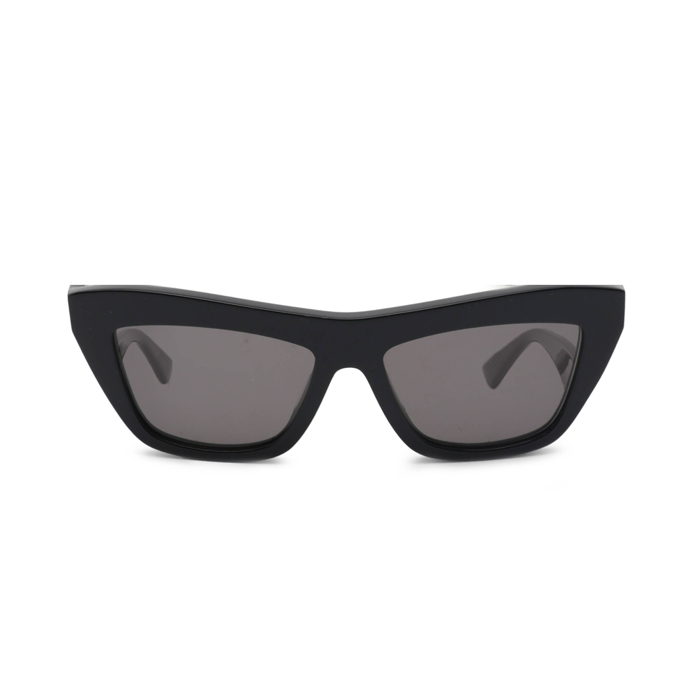 Bottega Veneta BV1121S-007 – Ochelari de Soare Unisex, Verde, Pătrat, 55 mm