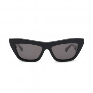 Bottega Veneta BV1121S-007 – Ochelari de Soare Unisex, Verde, Pătrat, 55 mm