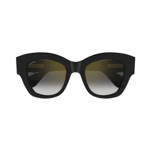 Cartier CT0547S-001 – Ochelari de soare Femei, Negru, Butterfly, 52