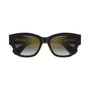 Cartier CT0548SA-001 – Ochelari de soare Femei, Negru, Rectangulari, 55