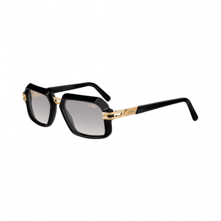 Cazal 6004/3 001 – Ochelari de soare Unisex, Negru-Auriu, Sport, 56 mm