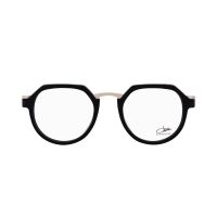 Cazal 6029 001 – Ochelari de soare Unisex, Negri, Rotunzi, 48 mm