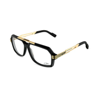 Cazal 6034 001 60 – Ochelari de soare unisex, Negri, Pătrați, 60 mm