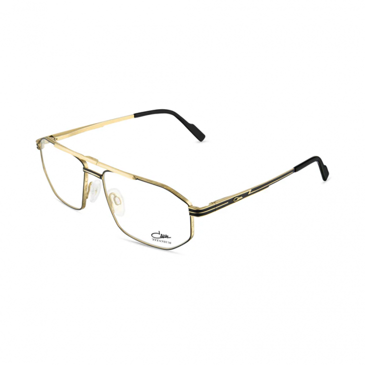 Cazal 7104 001 59 – Ochelari de soare unisex, Negri, Pătrați, 59 mm