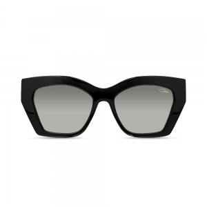 Cazal Mod 8515-001 – Ochelari de soare Unisex, Negru & Auriu, Dreptunghiulari, 55-18