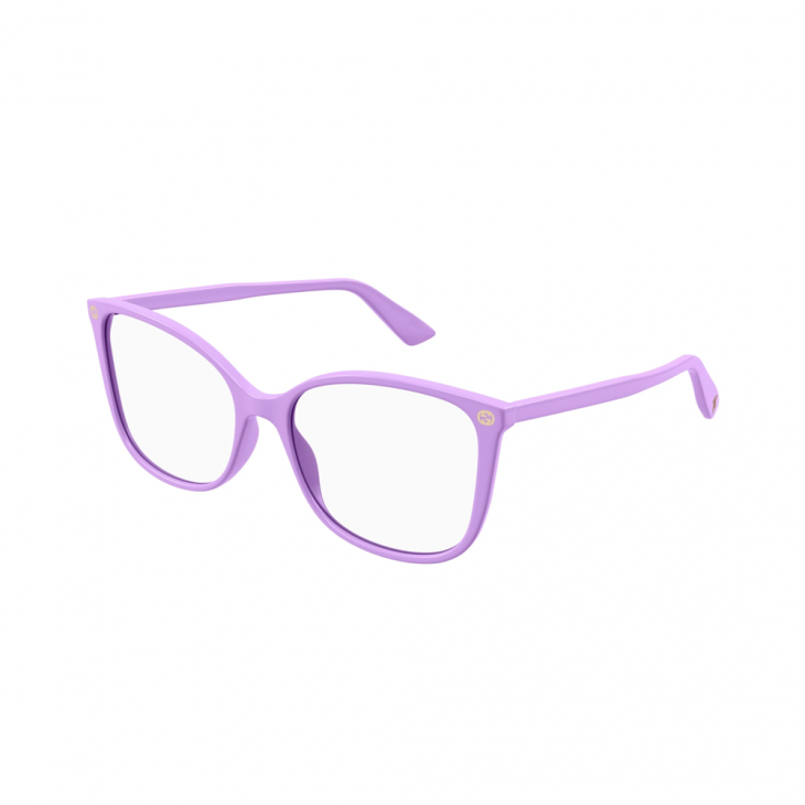 Gucci GG0026O-014 – Rame de vedere damă, Violet, Cat Eye, 53 mm