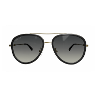 Gucci GG0062S-011 – Ochelari de soare damă, Auriu, Metal, 57 mm