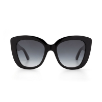 Gucci GG0327S-001 – Ochelari de soare damă, Negru, Cat Eye, 52 mm