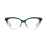 Gucci GG0373O-004 – Rame de vedere damă, Verde, Cat Eye, 52 mm