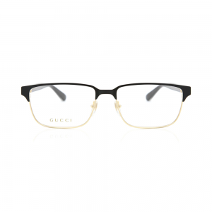 Gucci GG0383O-004 – Rame de vedere bărbați, Negru, Metal, 58 mm