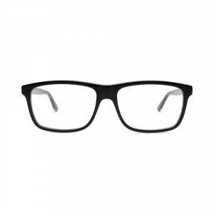 Gucci GG0384O-004 – Rame de vedere bărbați, Negru, Rectangular, 57 mm