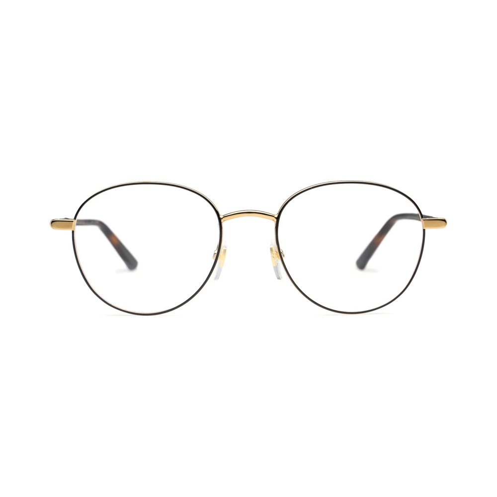 Gucci GG0392O-002 – Rame de vedere bărbați, Negru-Havana, Metal, 51 mm