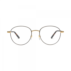 Gucci GG0392O-002 – Rame de vedere bărbați, Negru-Havana, Metal, 51 mm