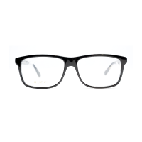 Gucci GG0424O-005 – Rame de vedere bărbați, Negru, Acetat, 58 mm