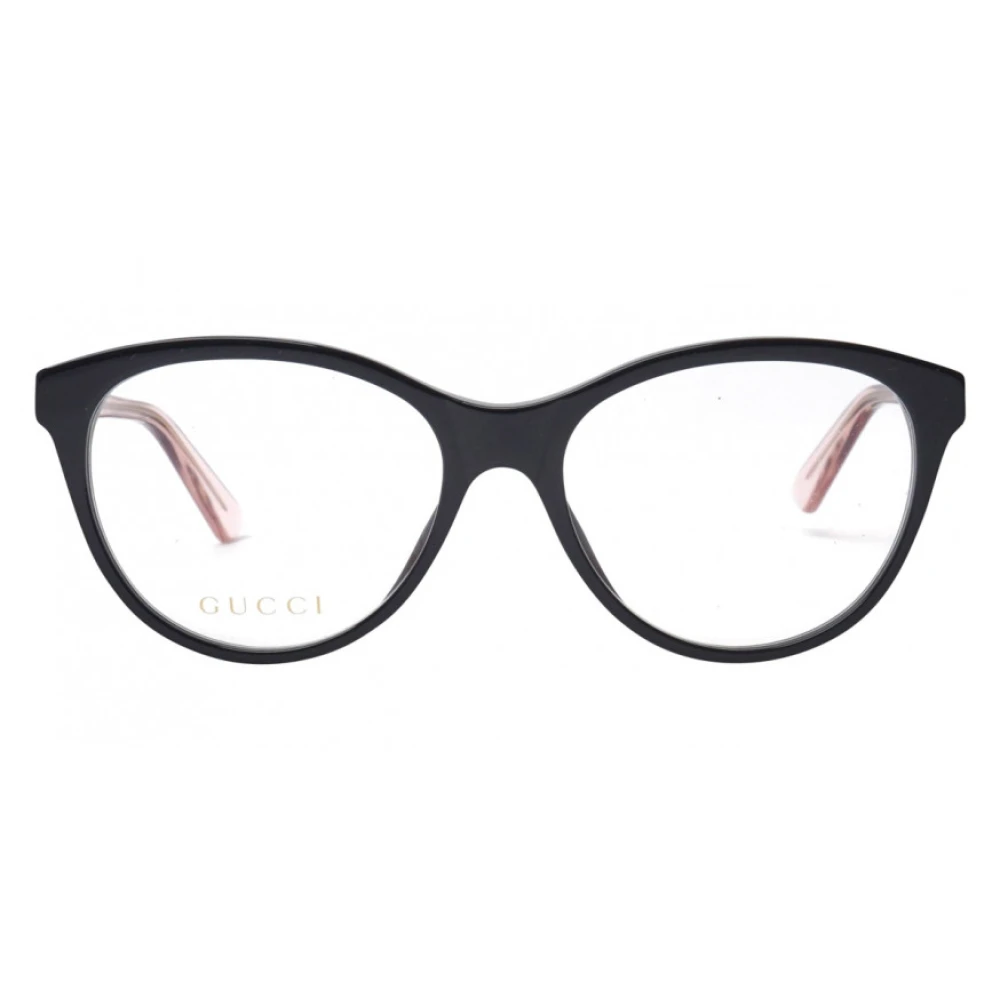 Gucci GG0486O-004 – Rame de vedere damă, Negru, Rotunde/Oval, 54 mm