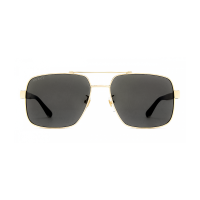 Gucci GG0529S-001 – Ochelari de soare bărbați, Auriu, Pilot, 60 mm