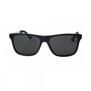 Gucci GG0687S-002 – Ochelari de soare bărbați, Negru, Rectangular, 57 mm