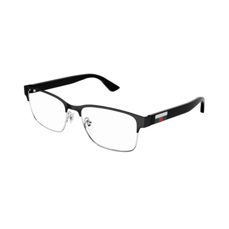 Gucci GG0750O-005 – Rame vedere Bărbați, Negru, Rectangulari, 60 mm