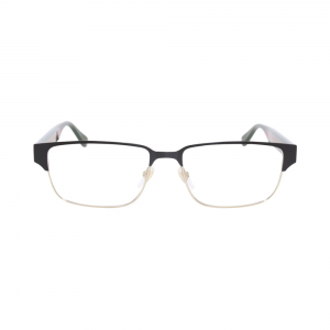 Gucci GG0753O-001 – Rame vedere Bărbați, Negru-Auriu, Rectangulari, 58 mm