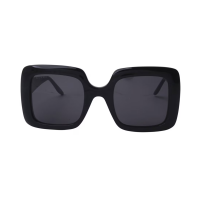 Gucci GG0896S-001 – Ochelari de soare Femei, Negru, Oversize Pătrați, 52