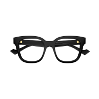 Gucci GG0958O-004 – Rame vedere Femei, Negru, Rectangulari, 52 mm