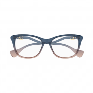 Gucci GG1012O-002 – Rame vedere Femei, Albastru, Rectangulari, 54 mm