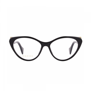 Gucci GG1013O-001 – Rame vedere Femei, Negru, Cat-Eye, 55 mm