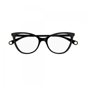 Gucci GG1079O-001 – Rame vedere Femei, Negru, Cat-Eye, 54 mm